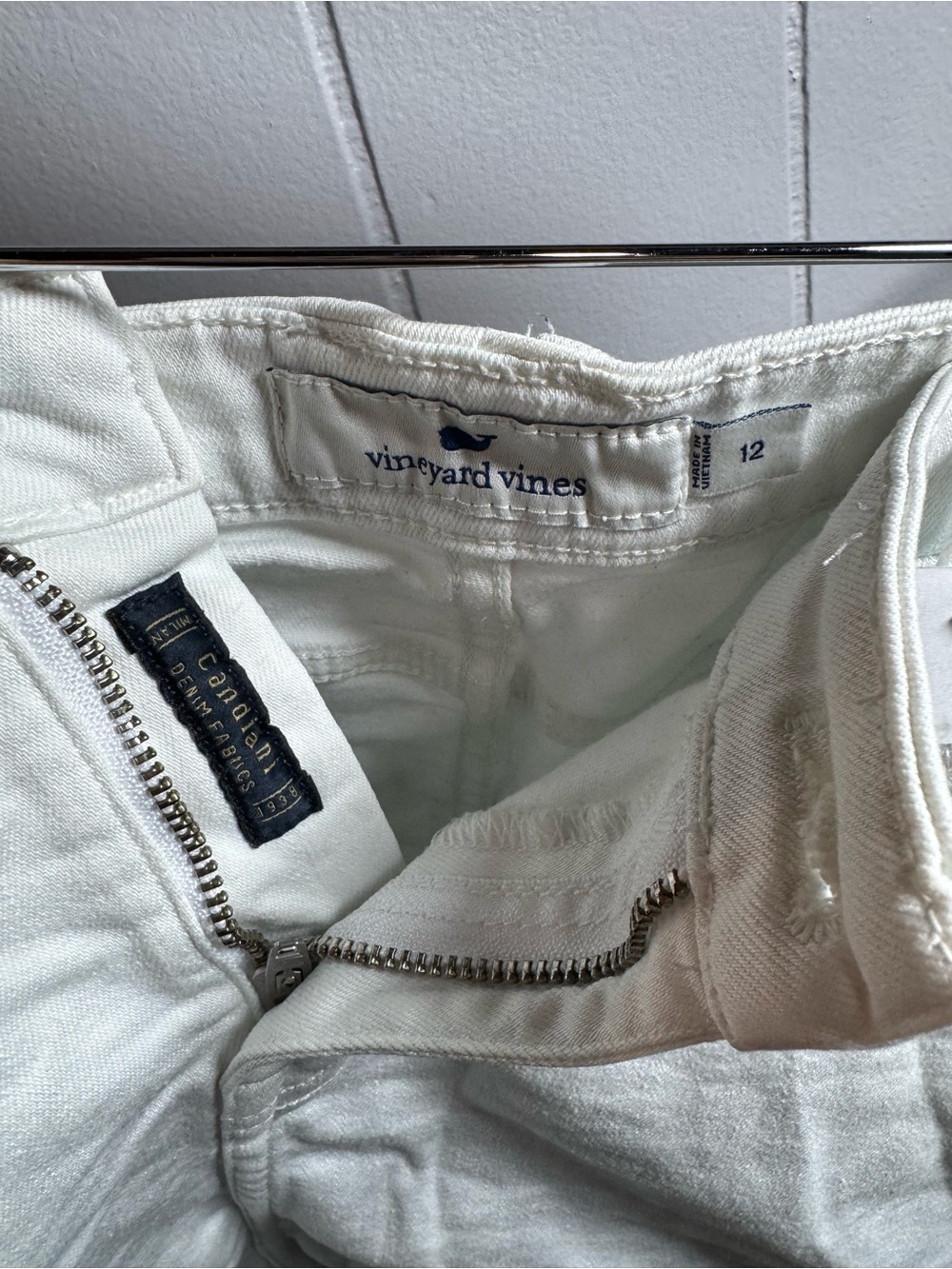 Vineyard Vines White Mini Skirt